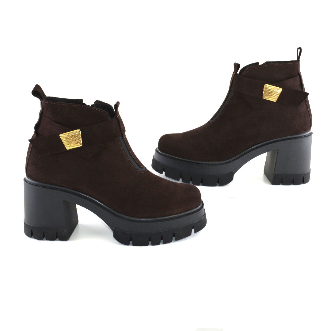 Ghete Dama din Piele Naturala Ivanna