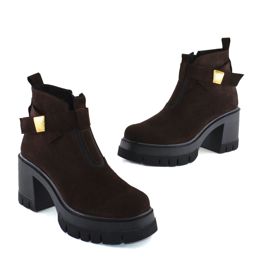 Ghete Dama din Piele Naturala Ivanna