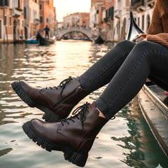 Ghete Dama din Piele Naturala Ilaria