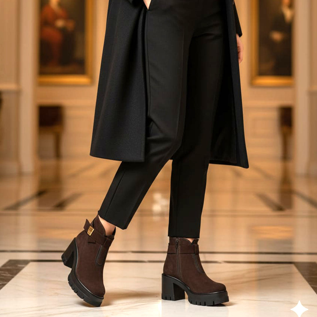 Ghete Dama din Piele Naturala Ivanna