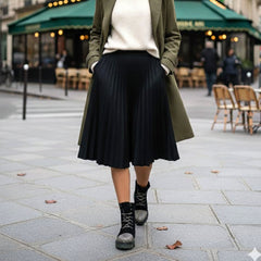 Ghete Dama din Piele Naturala Neri