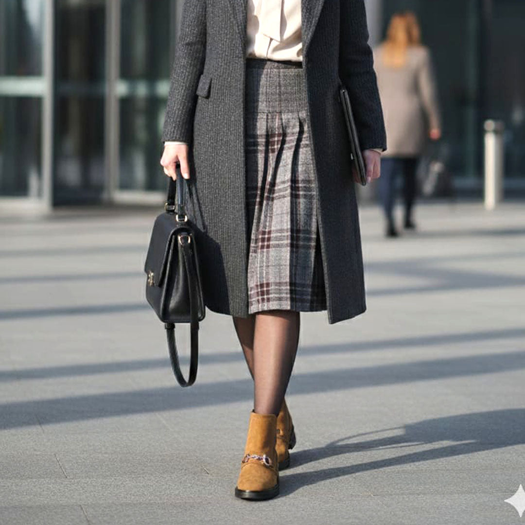 Ghete Dama din Piele Naturala Cadenza