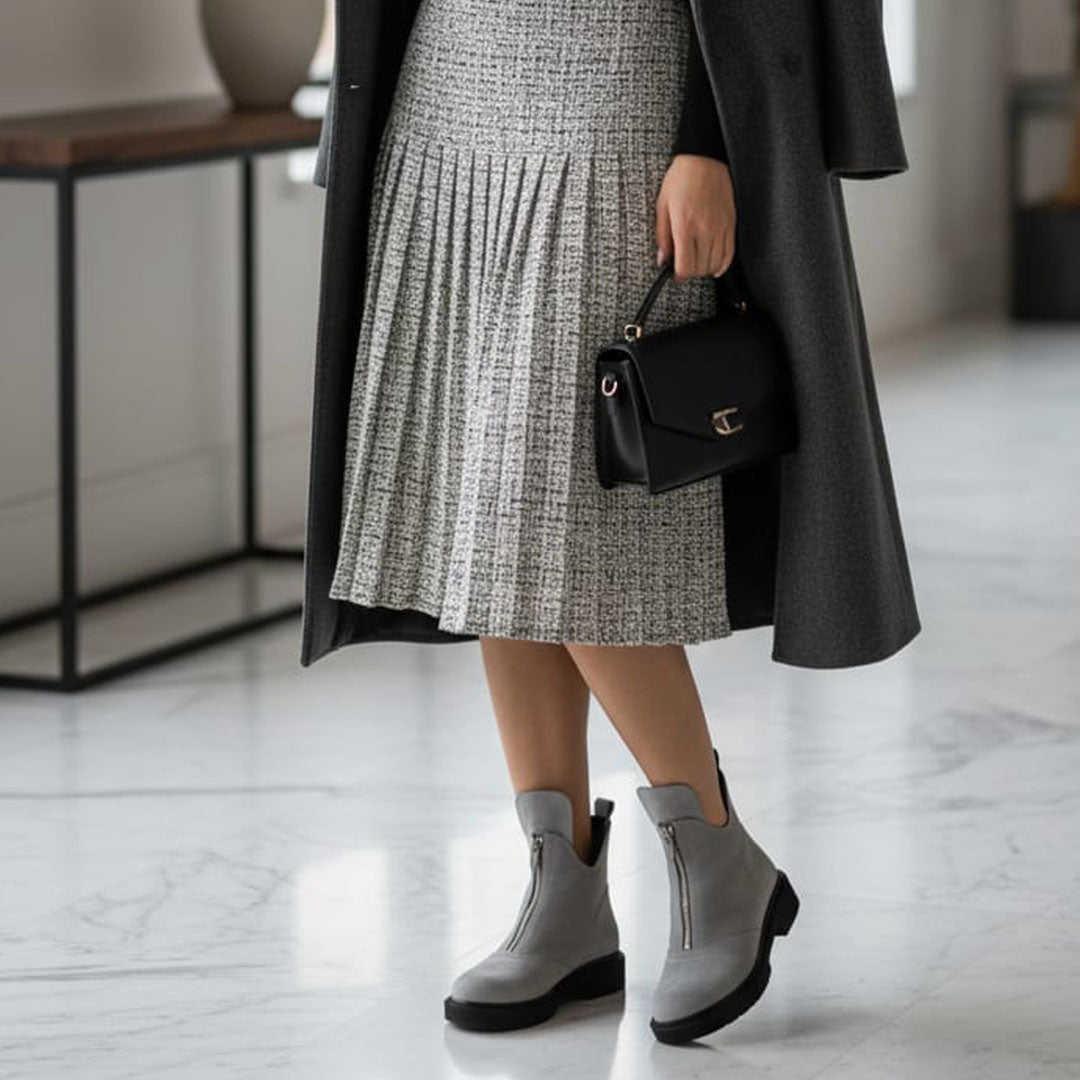 Ghete Dama Din Piele Naturala Ruby 6