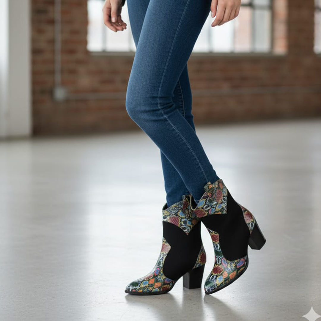 Ghete Dama Din Piele Naturala Bonita 5