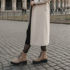 Ghete Dama din Piele Naturala Eva