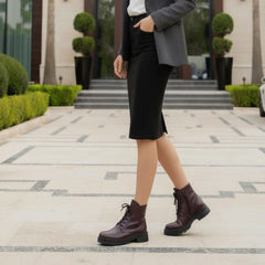 Ghete Dama Din Piele Naturala Mathilde