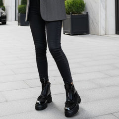 Ghete Dama Din Piele Naturala Stefi