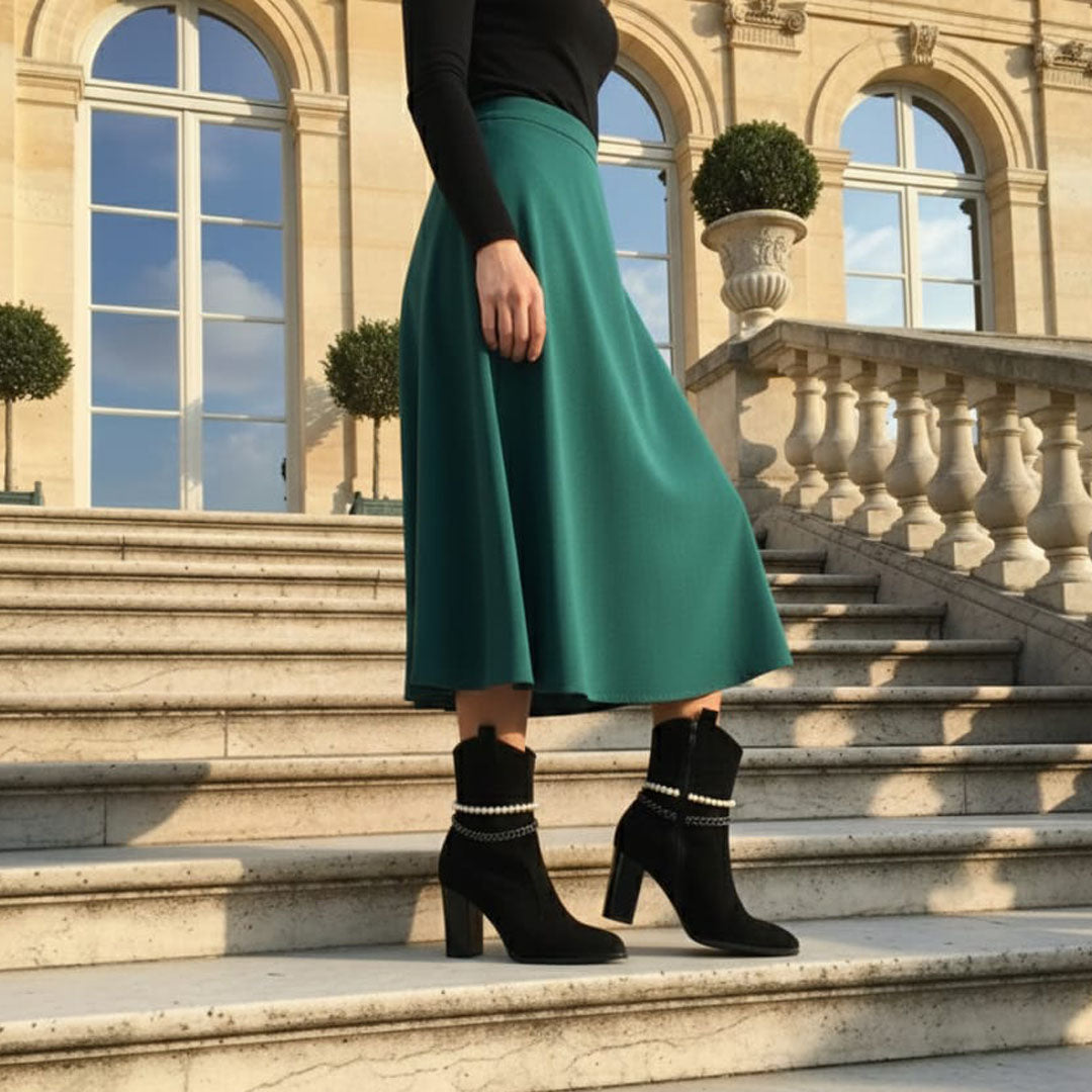 Ghete Dama Din Piele Naturala Bonita 10