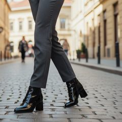 Ghete Dama din Piele Naturala Bellini 3