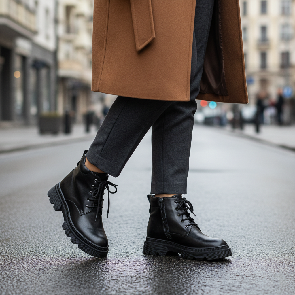 Ghete Dama din Piele Naturala Damiana 2