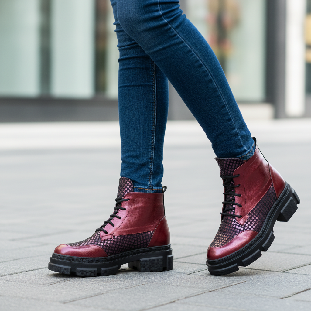 Ghete Dama Din Piele Naturala Ema 5