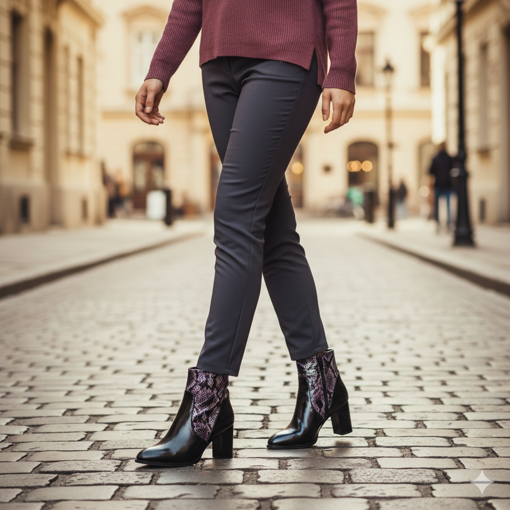 Ghete Dama din Piele Naturala Lelia