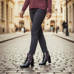 Ghete Dama din Piele Naturala Lelia