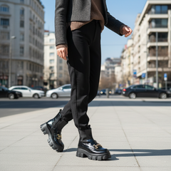 Ghete Dama Din Piele Naturala Oxana 4