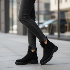 Ghete Dama Din Piele Naturala Ruby