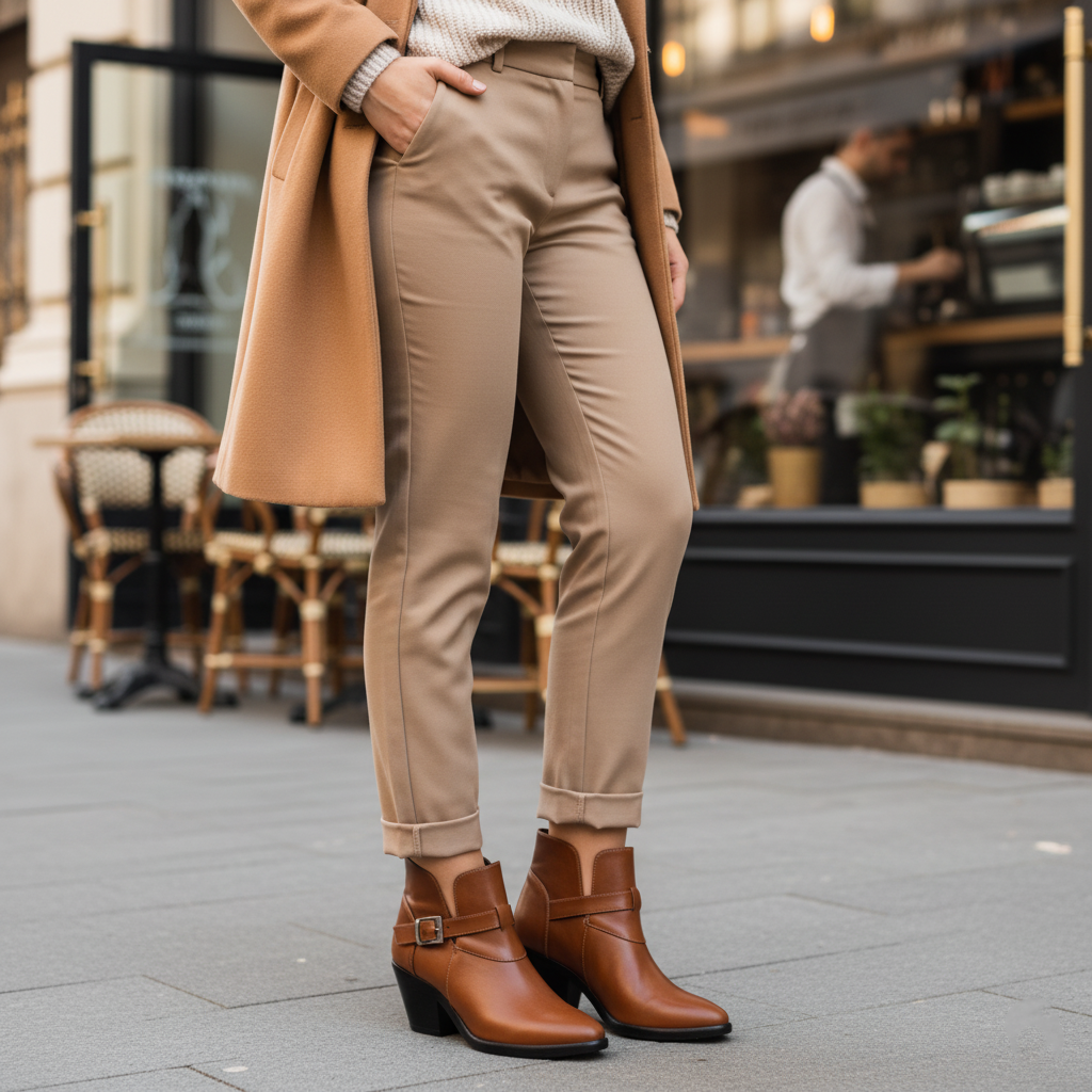 Ghete Dama Din Piele Naturala Viviana