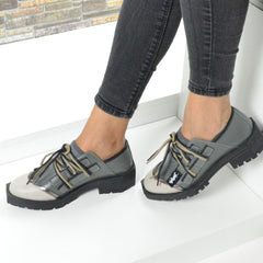 Pantofi Casual Dama din piele Naturala,Alisa