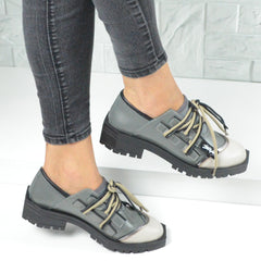 Pantofi Casual Dama din piele Naturala,Alisa