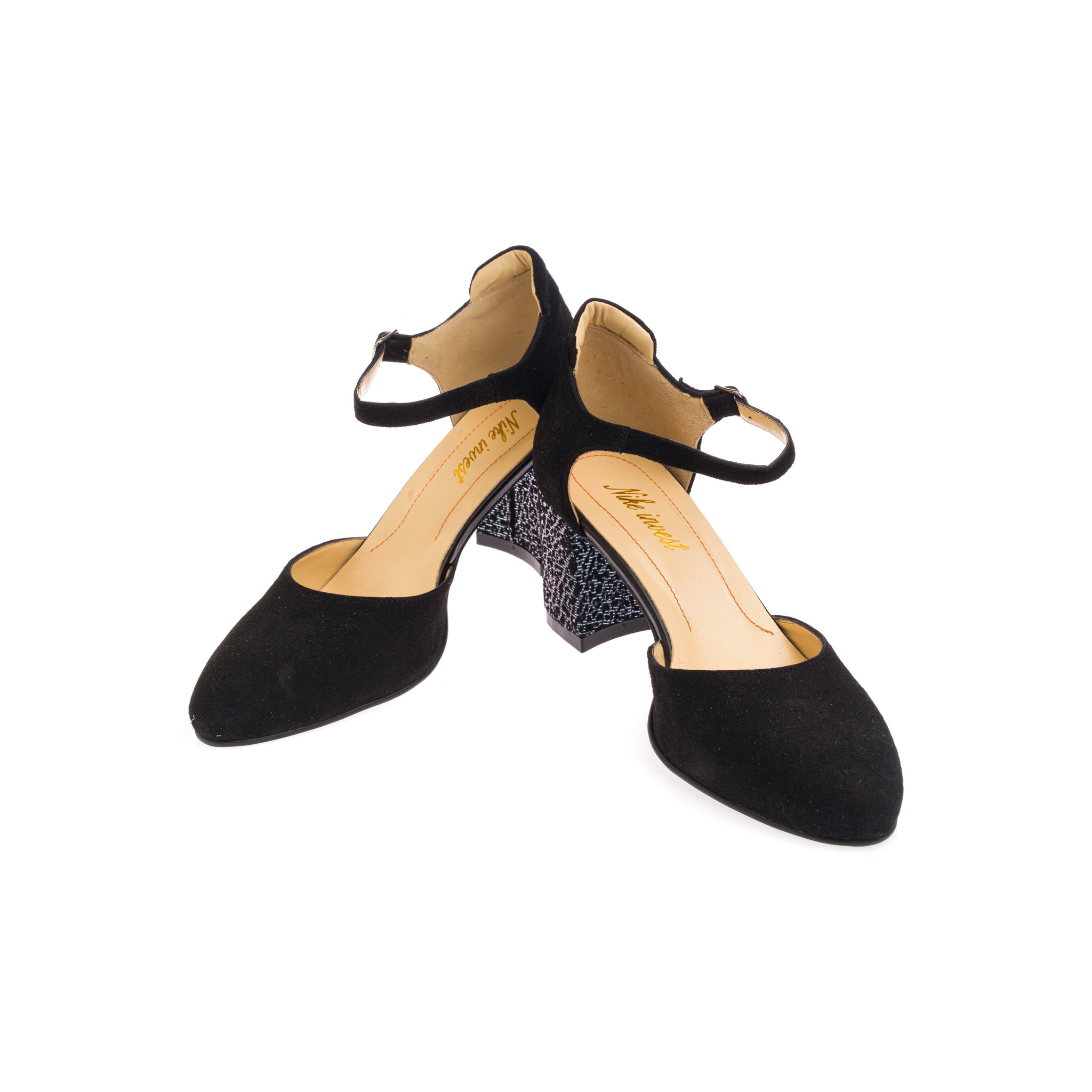 Pantofi Eleganti Dama din piele Naturala,Annet,negri