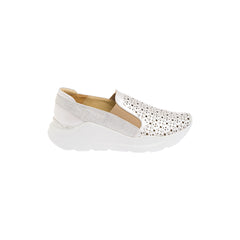 Pantofi Casual Dama din Piele Naturala,Selene,albi