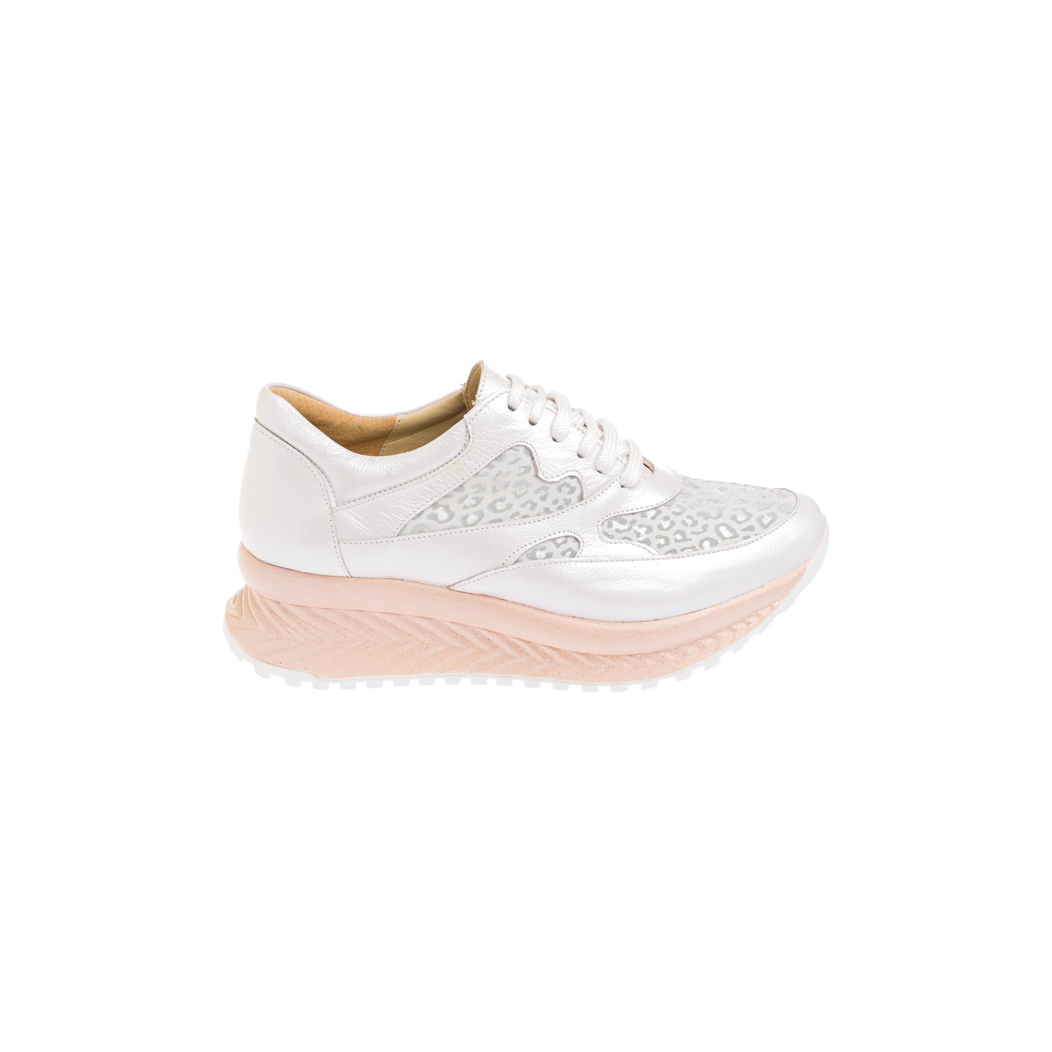 Pantofi Casual Dama din Piele Naturala,Souvenir,albi