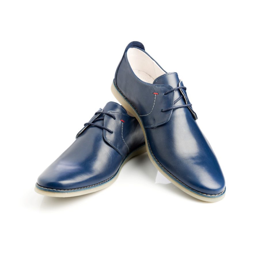 Pantofi Barbati din Piele,snug,blue